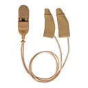 Ear Gear Mini Curved Beige met koord Ear Gear Mini Curved Beige met koord