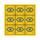 Limited Vision Stickervel – Reflecterend vel met 9 zichtbare waarschuwingsstickers (vooraanzicht) Limited Vision Stickervel – Reflecterend vel met 9 zichtbare waarschuwingsstickers (vooraanzicht)