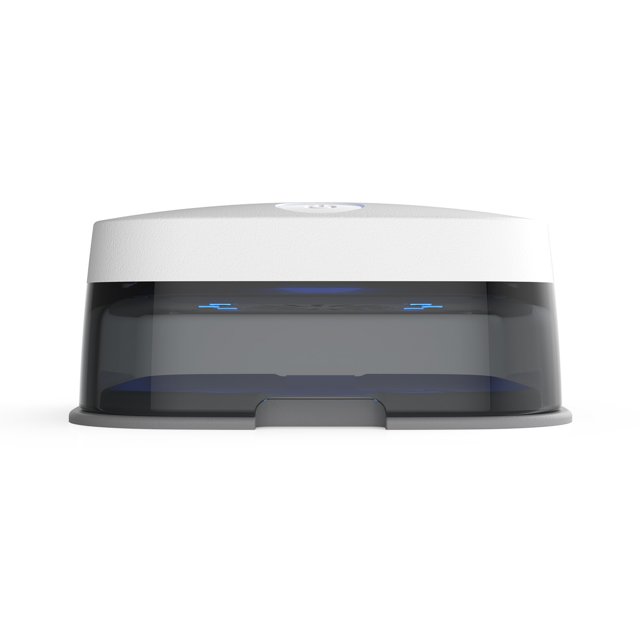 Flowmed Dry-Turbo CD 2.1 droogbox vooraanzicht met verlichte aan/uit-knop Flowmed Dry-Turbo CD 2.1 droogbox vooraanzicht met verlichte aan/uit-knop