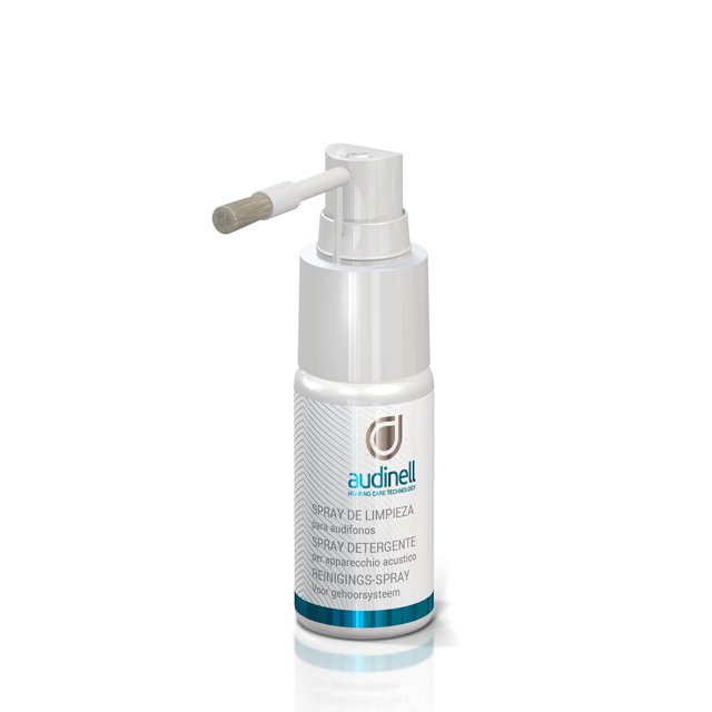 Audinell Reinigingsspray met borstel 30 ml