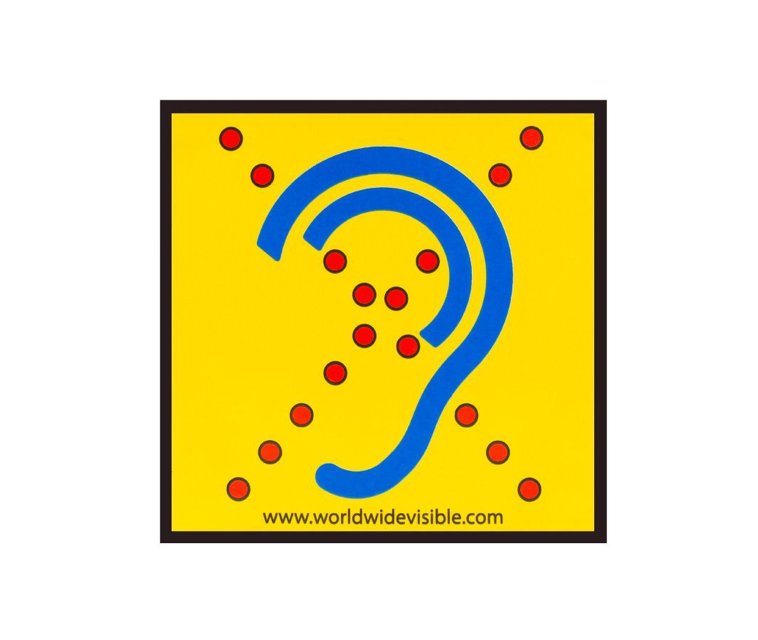 Limited Hearing reflecterende waarschuwingssticker voor gehoorbeperking - zichtbaarheid en veiligheid Limited Hearing reflecterende waarschuwingssticker voor gehoorbeperking - zichtbaarheid en veiligheid