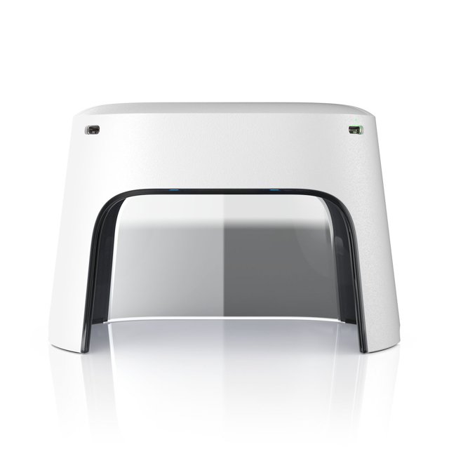 Flowmed Dry-Cap UV 4 droogkap wit ontwerp met USB-C aansluiting en transparante kap Flowmed Dry-Cap UV 4 droogkap wit ontwerp met USB-C aansluiting en transparante kap