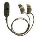 Camouflage Ear Gear Micro hoes met koord – ideale outdoor bescherming voor hoortoestellen