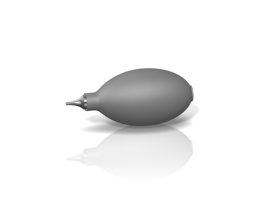 Blaasbalg Grijs – Voor droging van Slangen en Hoortoestellen