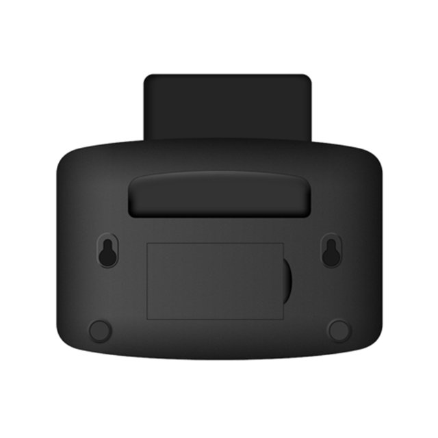 Achterzijde van de Maxcom MM42D SE 4G huistelefoon met wandmontageoptie en afneembare batterijklep