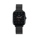 Maxcom FW55 smartwatch zwart met stijlvolle zwarte metalen milanese band. Maxcom FW55 smartwatch zwart met stijlvolle zwarte metalen milanese band.