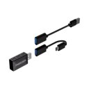 Maxcom draadloze CarPlay adapter met meegeleverde USB-C en USB-A kabels Maxcom draadloze CarPlay adapter met meegeleverde USB-C en USB-A kabels