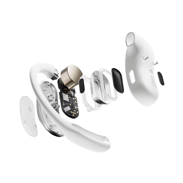 Shokz OpenFit Air – Binnenkant en technologie uitgelegd | Geavanceerde driver en microfooncomponenten Shokz OpenFit Air – Binnenkant en technologie uitgelegd | Geavanceerde driver en microfooncomponenten