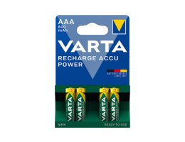 Varta Recharge Alkaline AAA 4 stuks