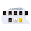 BBrain Kalenderklok Zwart – 5 displaystijlen en leesbare kleurweergaven