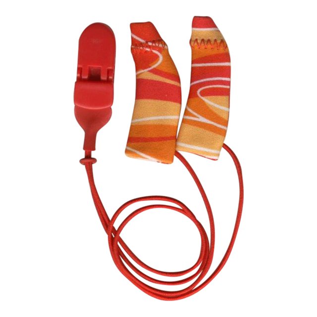 Ear Gear original oranje-rood met koord