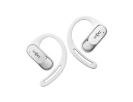 Shokz OpenFit Air – Draadloze open-ear oordopjes in wit | Voor veilig en comfortabel luisteren