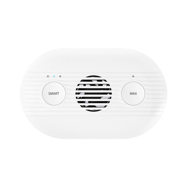 Flowmed Dry-Cap UV 4 droogkap bovenaanzicht met SMART- en MAX-knoppen Flowmed Dry-Cap UV 4 droogkap bovenaanzicht met SMART- en MAX-knoppen