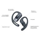 Shokz OpenFit Air Hoofdtelefoon Zwart Shokz OpenFit Air Hoofdtelefoon Zwart