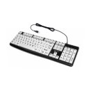 Geemarc Toetsenbord met Grote Letters – Wit – Schuin Vooraanzicht Geemarc Toetsenbord met Grote Letters – Wit – Schuin Vooraanzicht