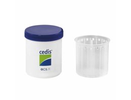 Cedis Reinigingsbeker EC5.11 – Voor veilig reinigen van oorstukjes en domes