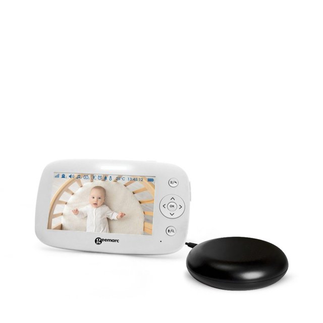 Geemarc Babyfoon Monitor met Trilkussen – Duidelijk beeld en voelbaar alarm Geemarc Babyfoon Monitor met Trilkussen – Duidelijk beeld en voelbaar alarm