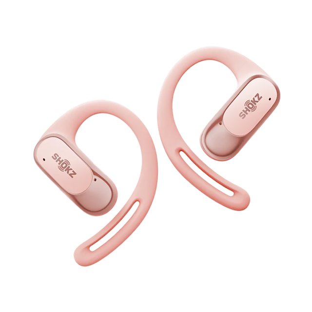 Shokz OpenFit Air hoofdtelefoon roze met comfortabel open-ear ontwerp Shokz OpenFit Air hoofdtelefoon roze met comfortabel open-ear ontwerp