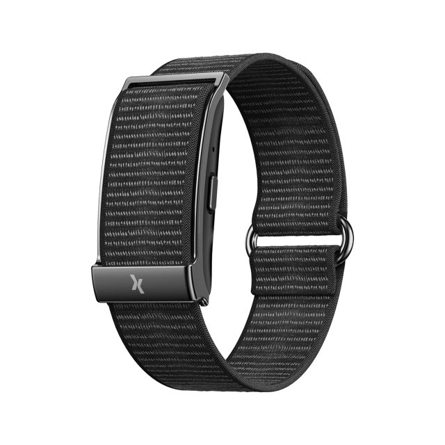 Maxcom FW70 Vibe Schermloze Smartband Zwart Zijkant links