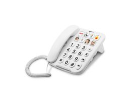 Geemarc Fototelefoon 110 Tweede Kans - Detailweergave van het toestel met grote toetsen en fotoknoppen