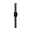 Maxcom FW55 smartwatch met volledig uitgestrekte zwarte metalen milanese band. Maxcom FW55 smartwatch met volledig uitgestrekte zwarte metalen milanese band.