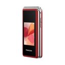 Maxcom MM835 rode senioren klaptelefoon 4G met gesloten voorkant en kleurendisplay Maxcom MM835 rode senioren klaptelefoon 4G met gesloten voorkant en kleurendisplay