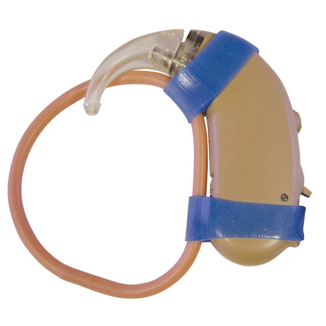 Hucki hoortoestel houder met siliconen ringen – Blijft stevig zitten aan BTE toestel Hucki hoortoestel houder met siliconen ringen – Blijft stevig zitten aan BTE toestel