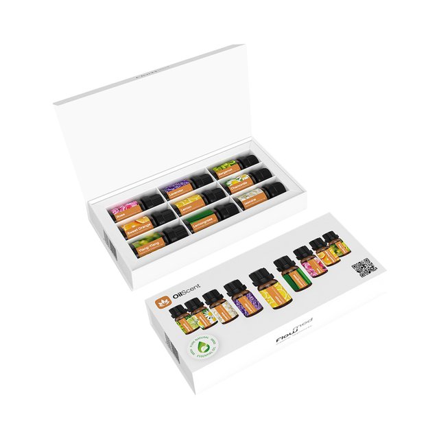 OilScent Aromatische Oliën 9 Geuren Open Doos