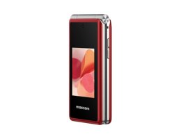 Maxcom MM835 rode senioren klaptelefoon 4G met gesloten voorkant en kleurendisplay
