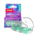 Alpine SoftSilicone oordoppen – Compacte transparante opbergbox – Makkelijk mee te nemen