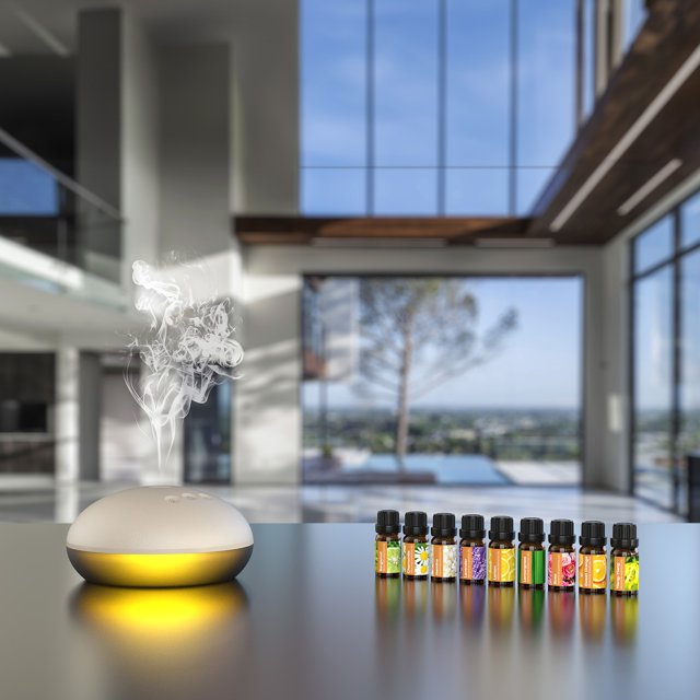 OilScent Aromatische Oliën 9 Geuren Set in Huis